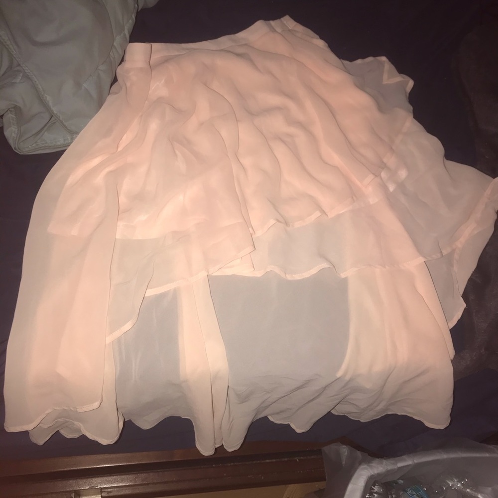 Pink skirt
